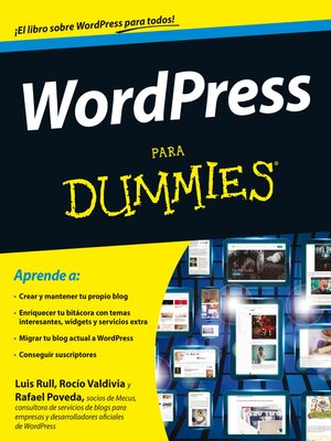 cover image of WordPress para Dummies